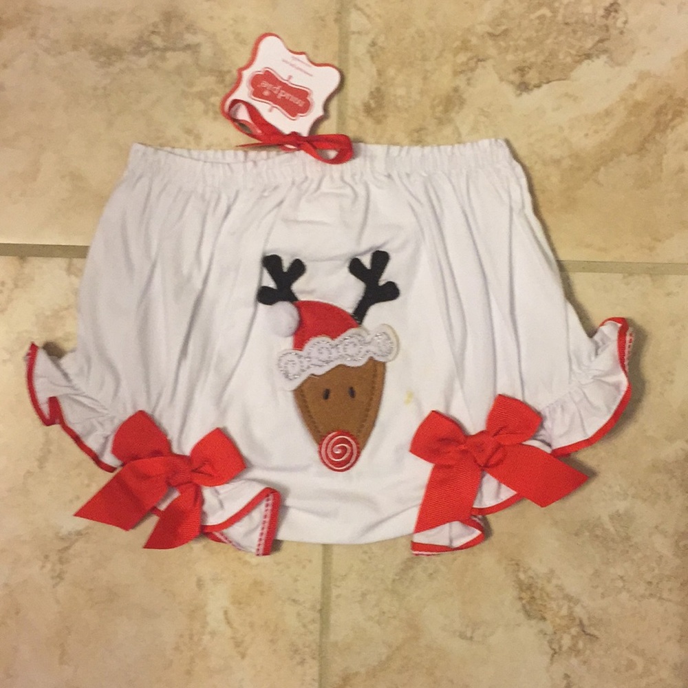 NWT Mud Pie diaper cover. Size 12-18 months